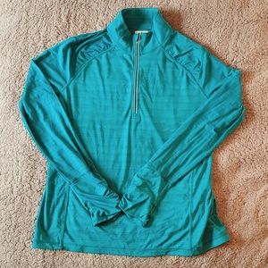 Womens half zip athletit top